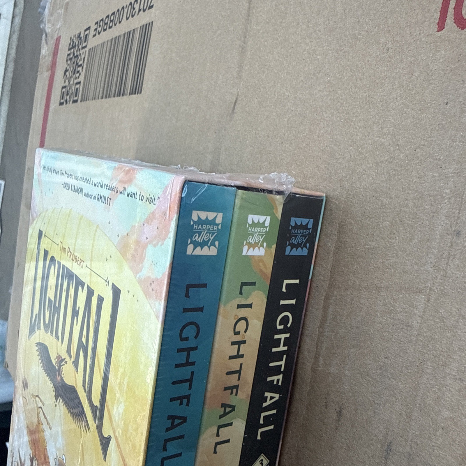 Lightfall 3-Book Box Set by Tim Probert (2024, Quantity Pack) Sealed