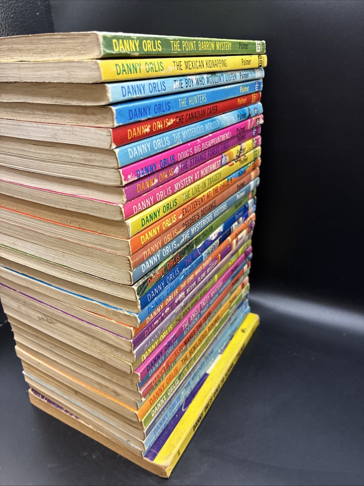Danny Orlis Books, Lot Of 30! Bernard Palmer 1960’s Moody Press YA, Christian