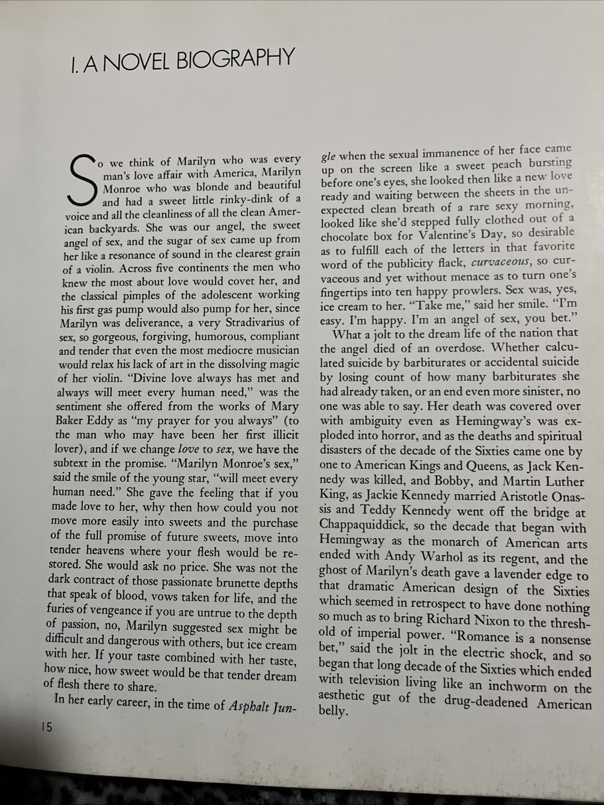 MARILYN A BIOGRAPHY BY NORMAN MAILER PICTURES BY WORLDS FOREMOST PHOTOGRAPHERS