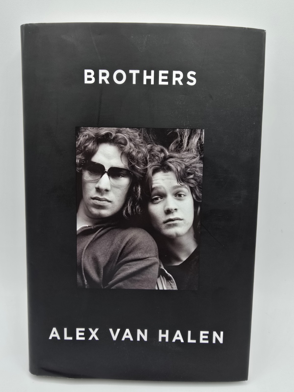 Alex Van Halen SIGNED BOOK Brothers FIRST EDITION Hardcover With Error Ooops