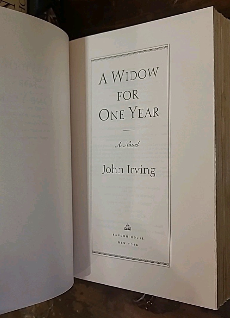 5 John Irving HC/DJ Books CIDER HOUSE RULES Son Circus WIDOW Avenue Fourth VGC