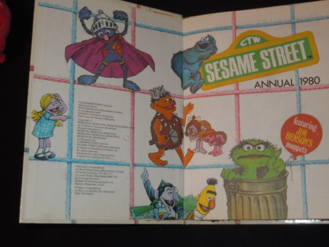 Sesame Street Annual 1980. HC 1st Ed. World Distributors (Manchester)