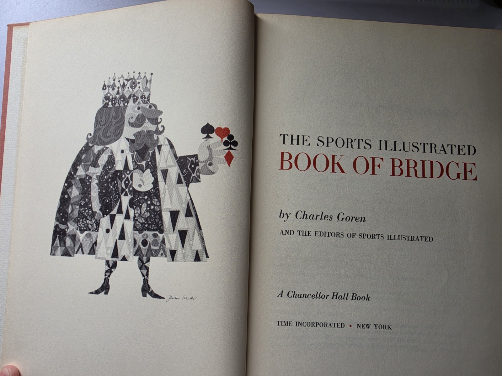 Sports Illustrated Book of Bridge Games by John R Miller Hardcover