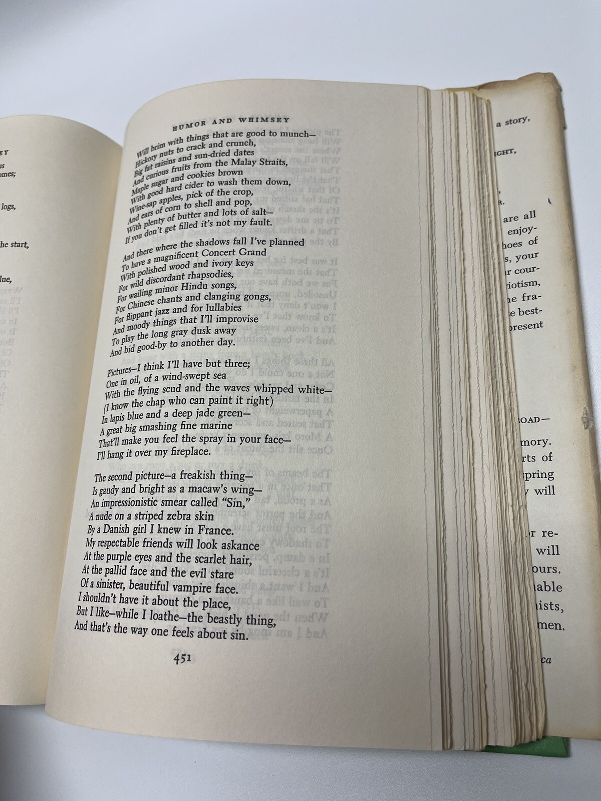The Best Loved Poems of the American People by Hazel Felleman, 1936 BCE, HCDJ