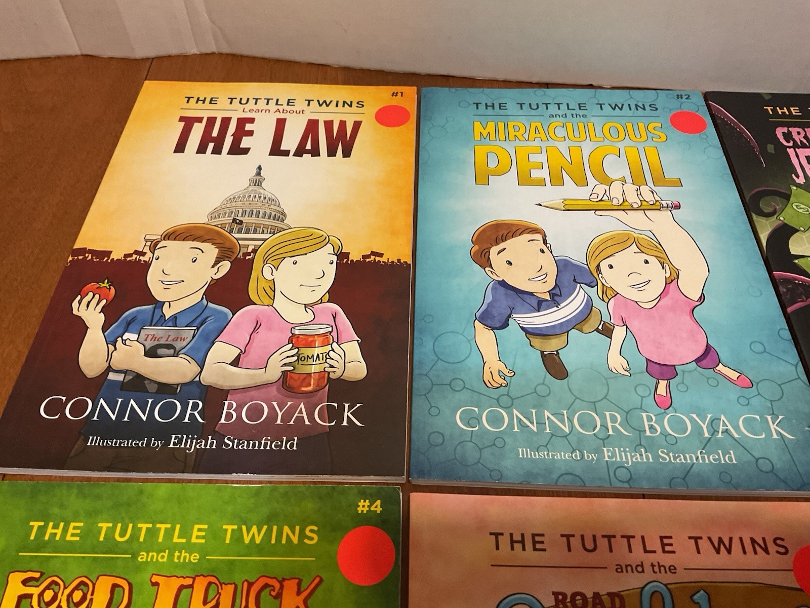 Lot THE TUTTLE TWINS Paperback Books 1-13 Connor Boyack History Libertas Press