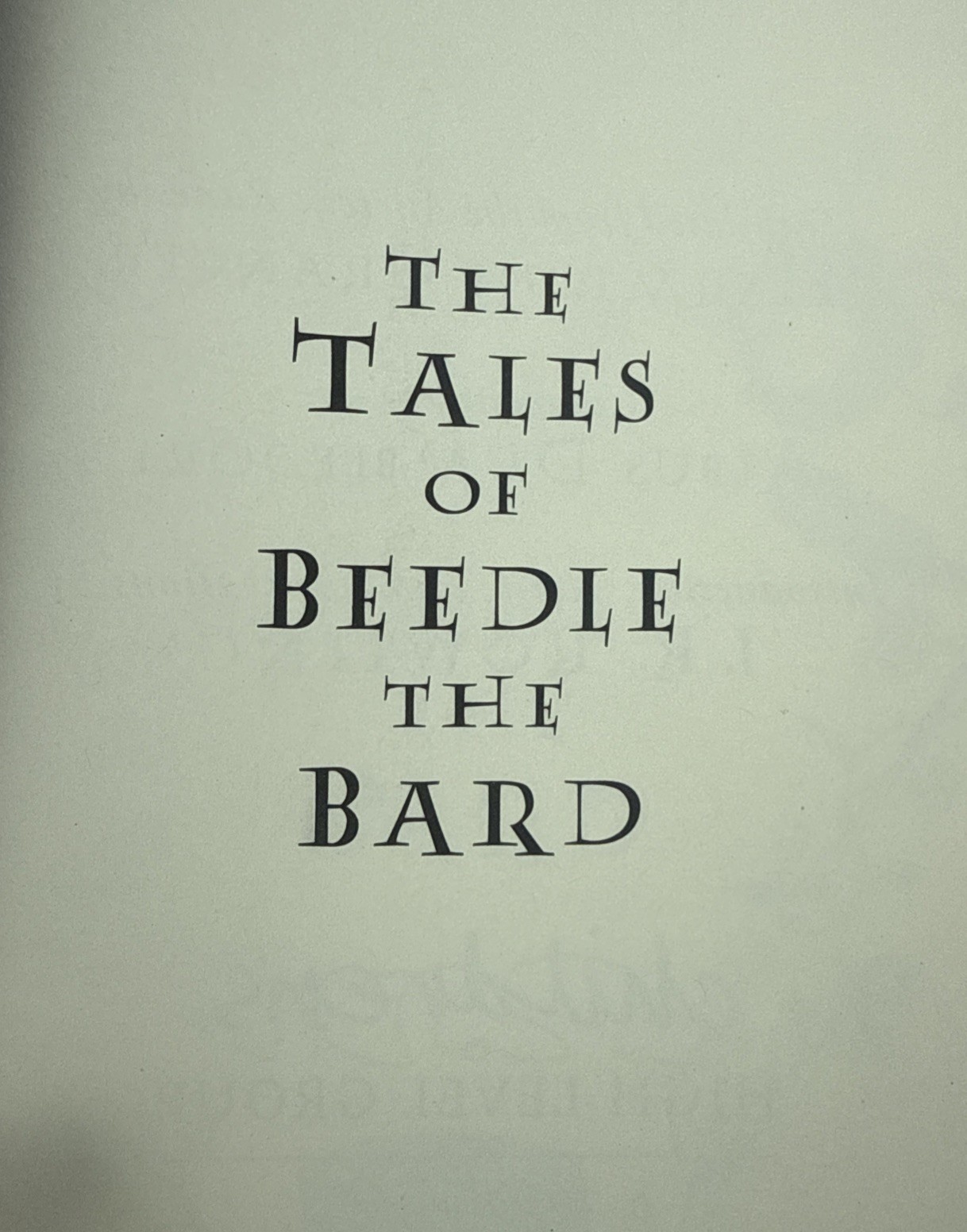 J.K. Rowling The Tales of Beedle The Bard Harry Potter HC 1st Printng 2008 sh7