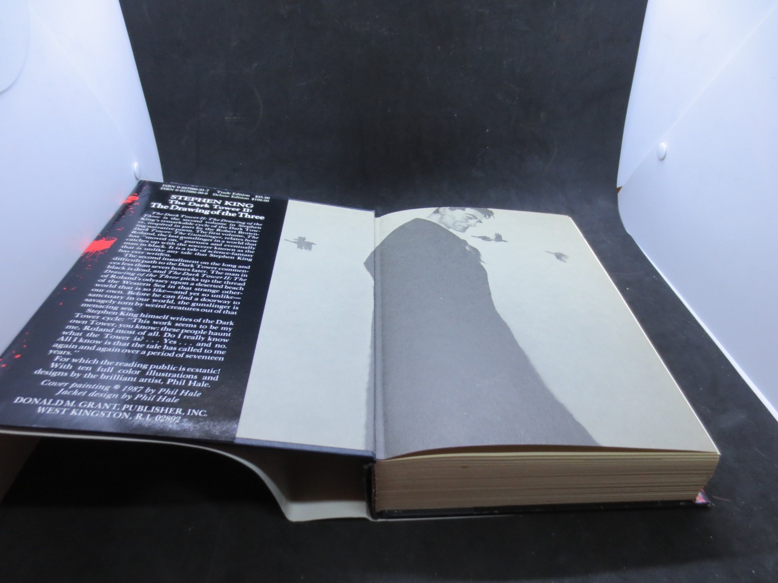The Dark Tower II : The Drawing of the Three by Stephen King – 1987 1st Ed HCDJ