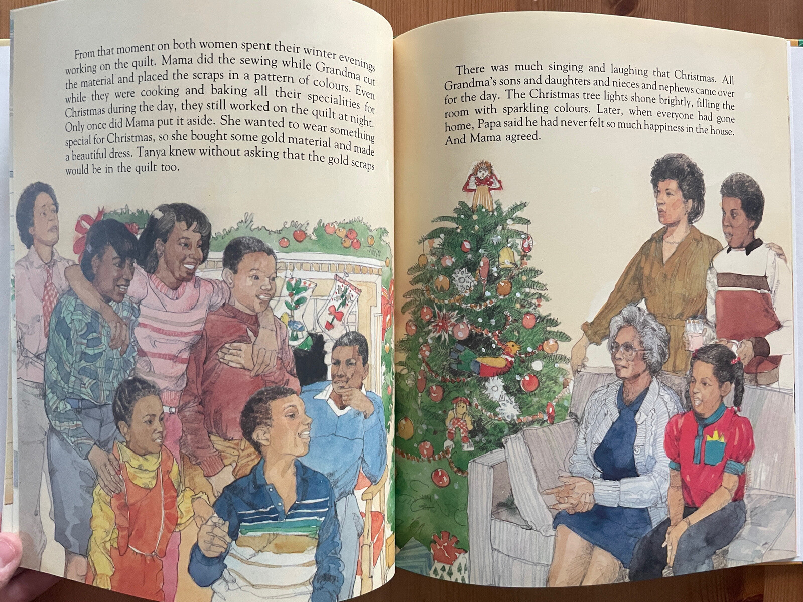 The Patchwork Quilt by Valerie Flournoy & Jerry Pinkney 1st Edition 1985 HB RARE