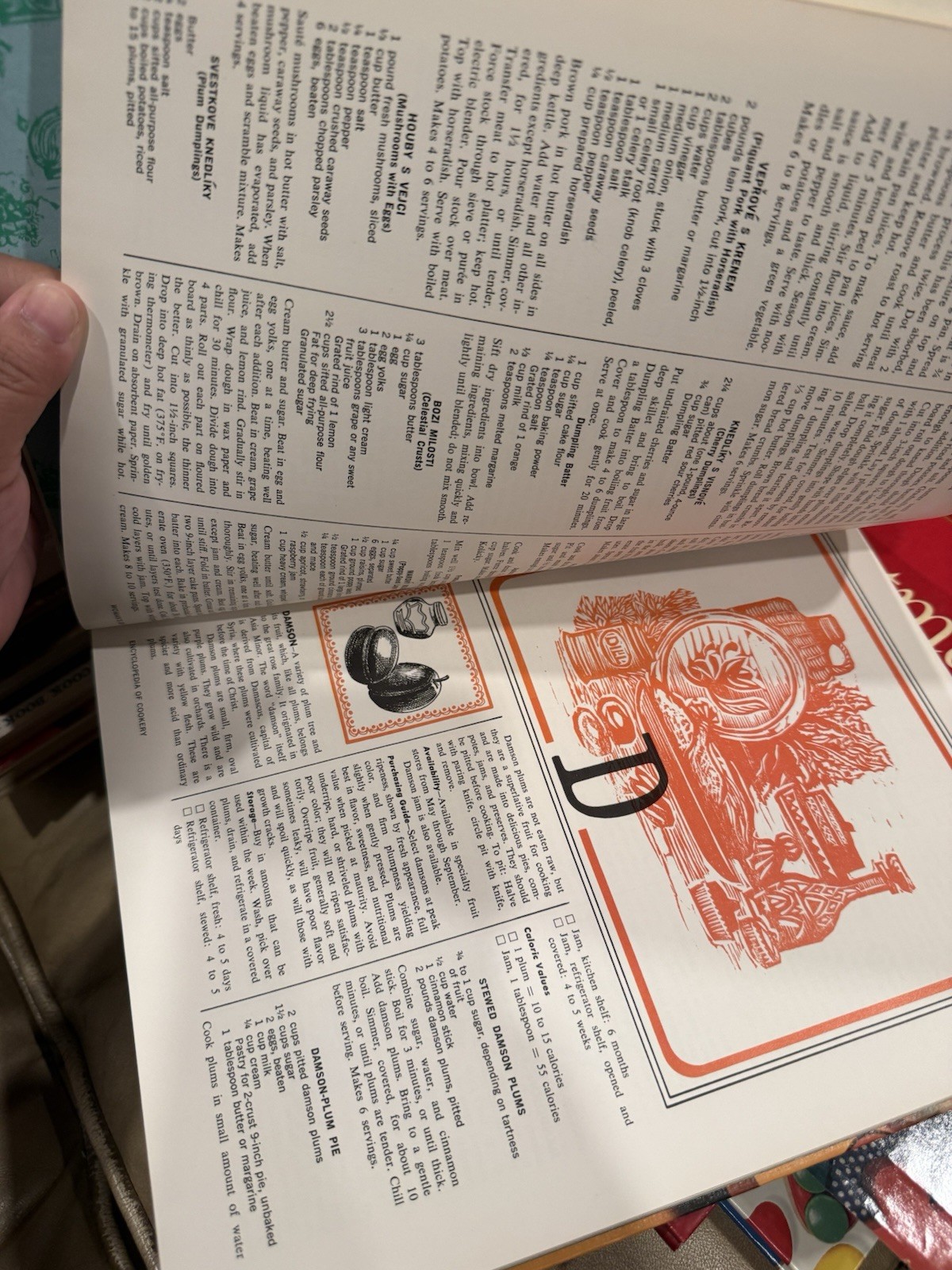 Vintage Cookbook Woman’s Day Encyclopedia of Cookery Vol 4 Hardback 1966