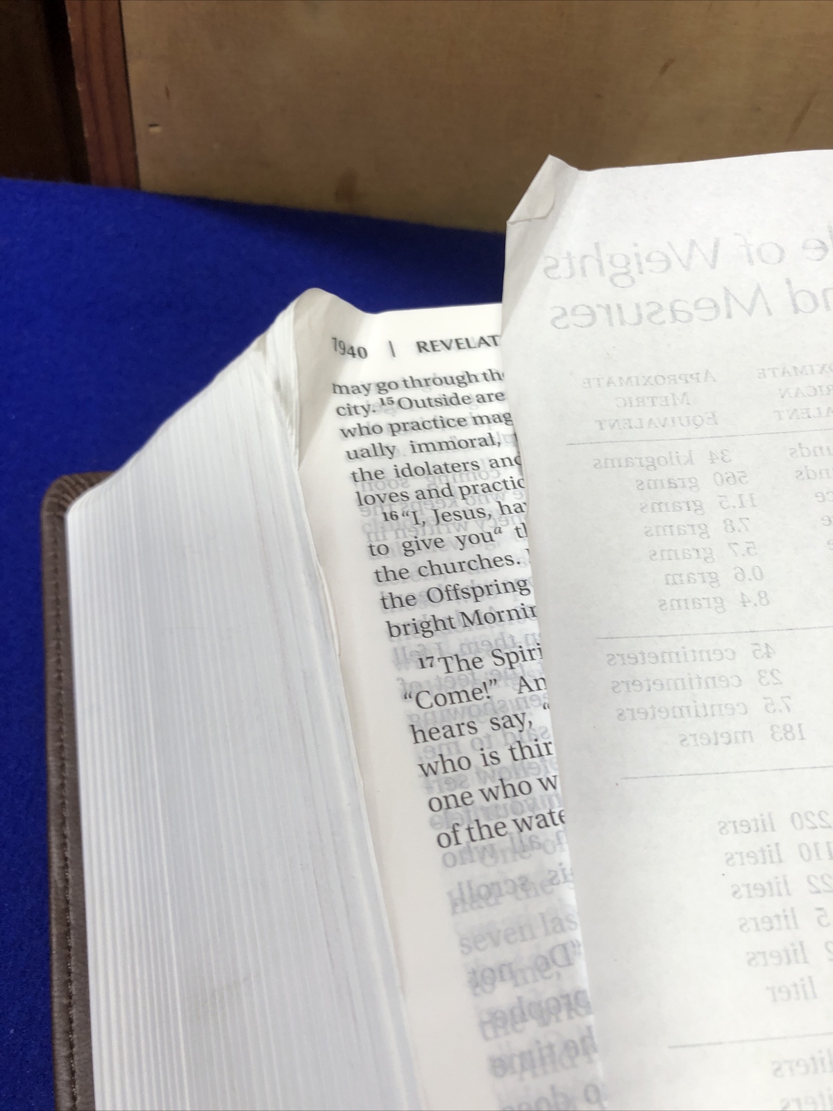 NIV Pew Large Print BIBLE Large Print Leathersoft