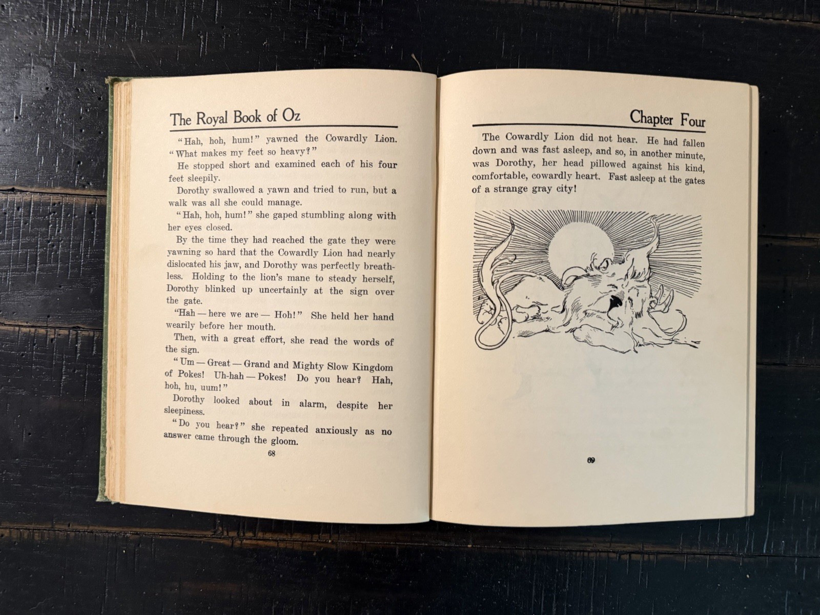 L. Frank Baum The Royal Book of Oz Hardcover Illustrated Reilly & Lee 1921