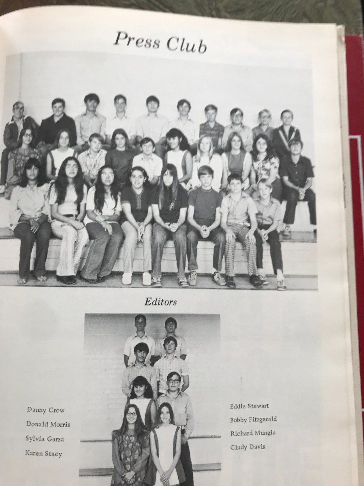1973 The Round-Up Crockett Junior High School Yearbook, Odessa, Texas