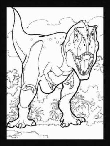 Dinosaurs Stained Glass Coloring Book; Dover D- 0486446689, paperback, Jan Sovak