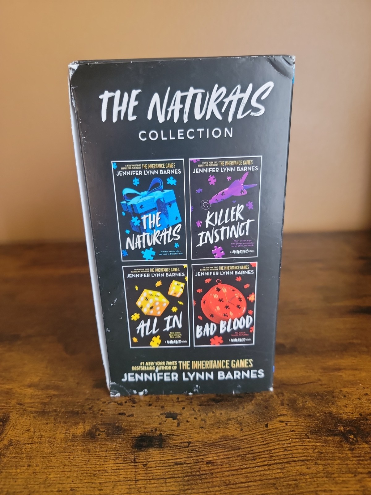 The Naturals Series 4 Books Paperback Set By Jennifer Lynn Barnes YA Mystery
