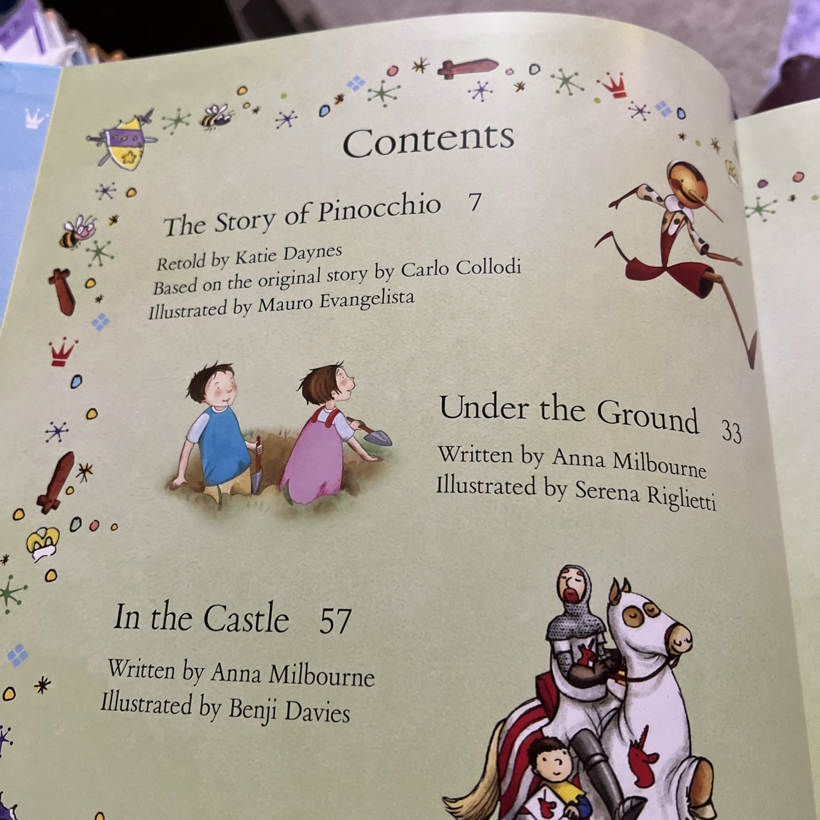 New Usborne Stories for Little Boys (Hardcover)