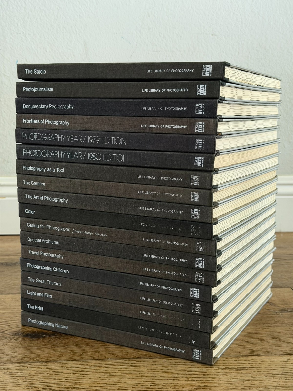 Life Library of Photography Book Lot 18 Time-Life Camera Darkroom Photo Books