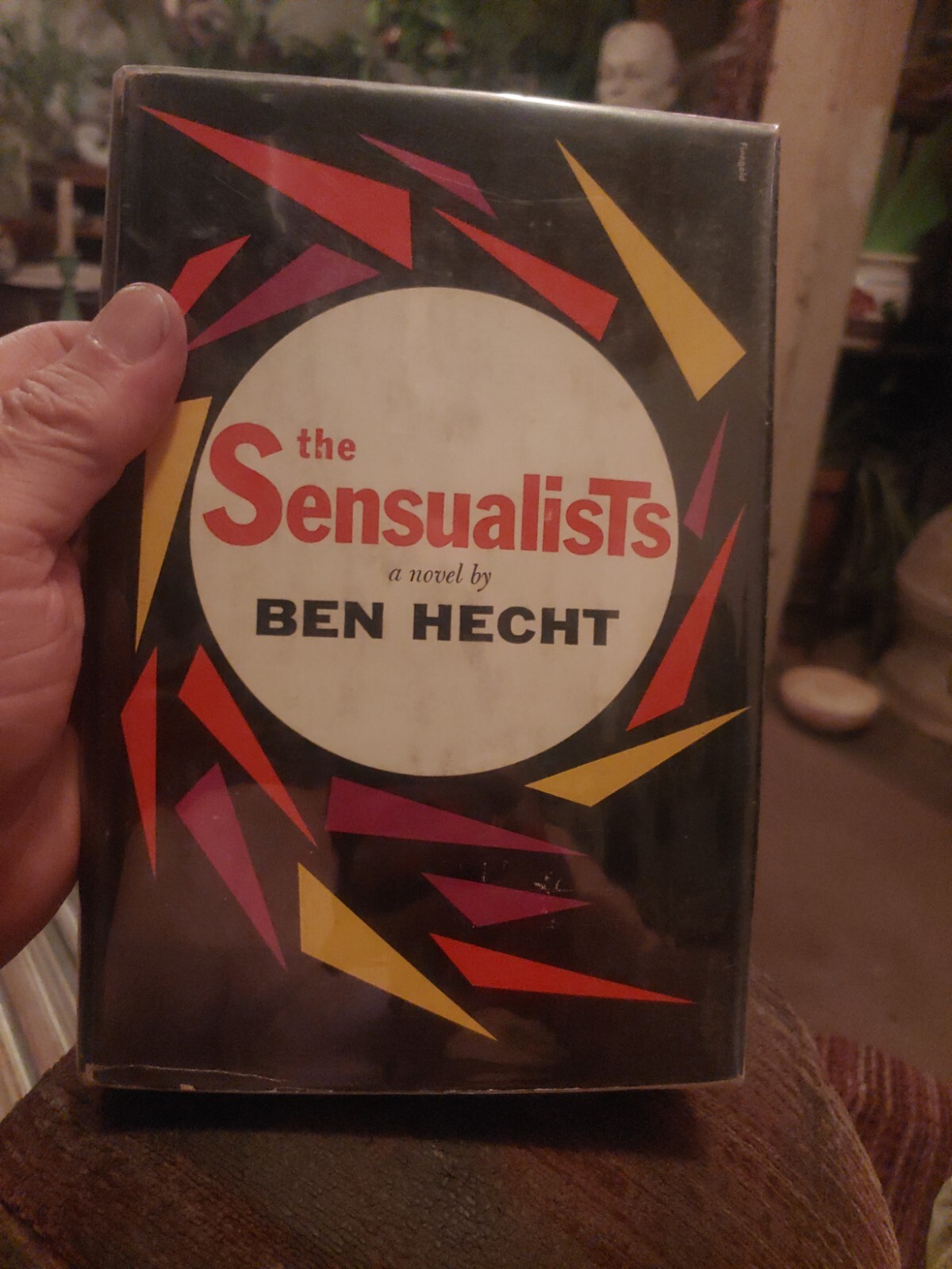 The Sensualists by Ben Hecht Hardcover 1959 First HB DJ VG