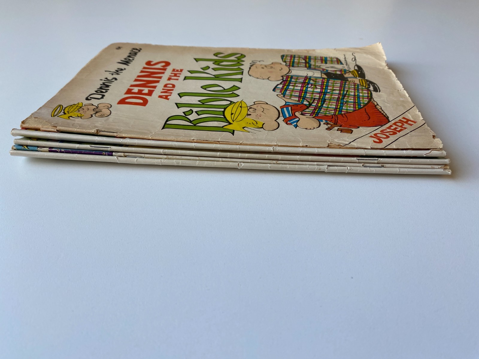 DENNIS MENACE COMIC MAGAZINE LOT 5~Vintage 1970’s~BIBLE KIDS~Fort Sutter~TROUBLE