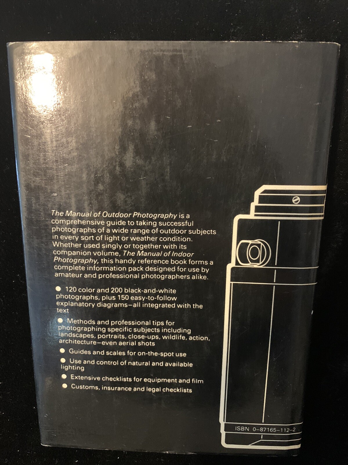 Manual of Outdoor Photography:Michael A. Freeman,1981,HCDJ 1st Print, Vtg