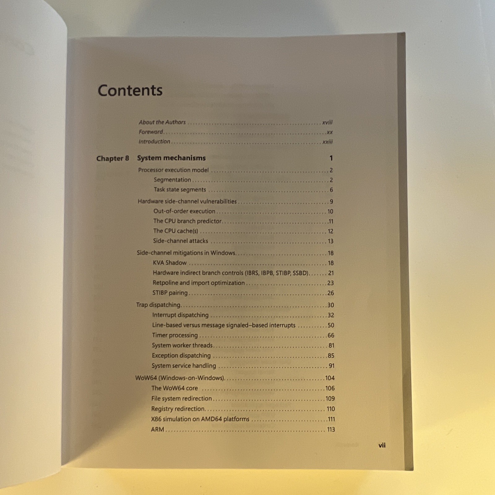 Microsoft Press Windows Internals Part 2 7th Ed PB 2022 Russinovich Solomon