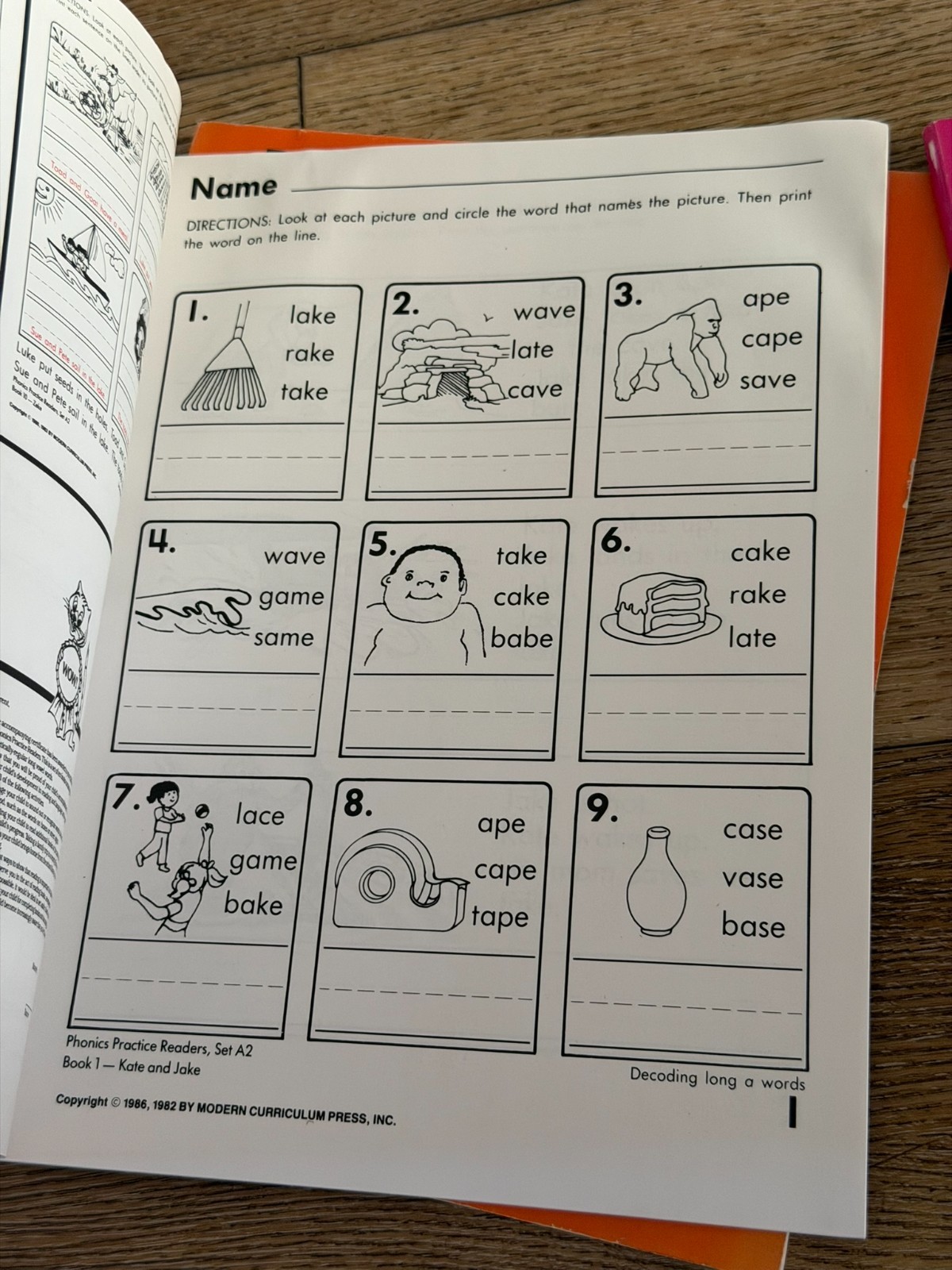 PHONICS PRACTICE READERS SERIES A SET 1-3 SKILLMASTERS By Modern Curriculum
