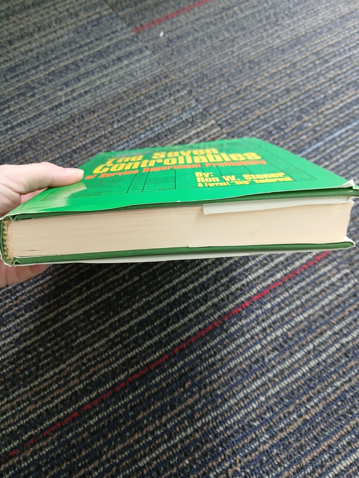 The Seven Controllables of Service Department Profitability By Ron W. Stoner