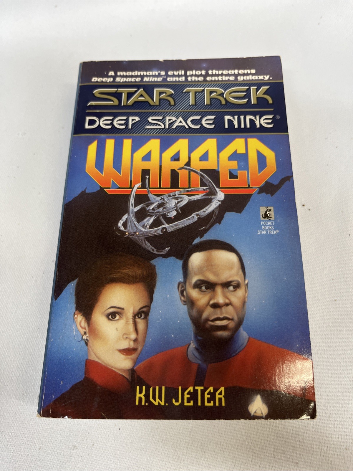 Star Trek Deep Space Nine Paperback Novels Lot of 7- “Warped” +#2,3,8,12,16,24