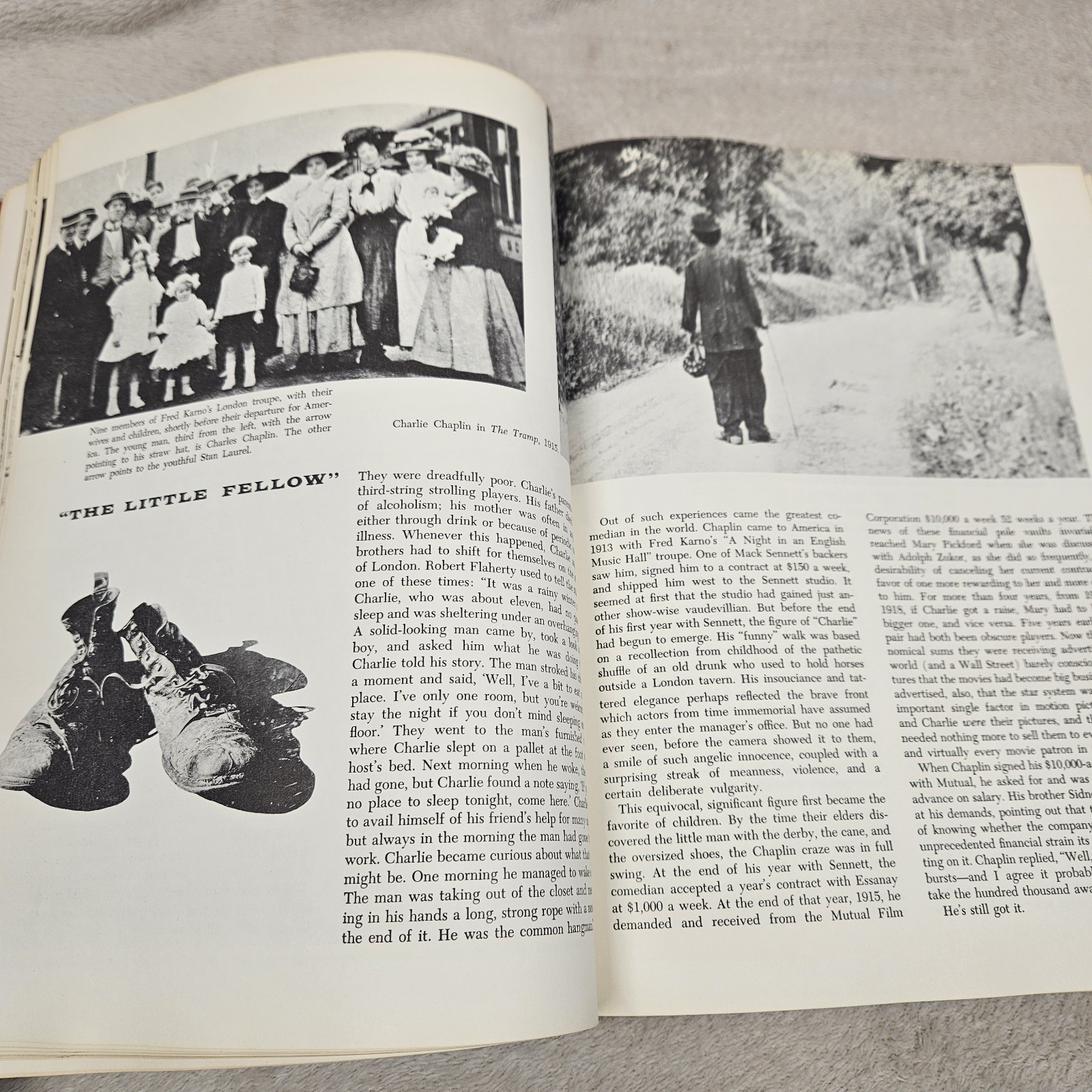 The Movies Revised Edition B&W Illustrated Movie History 1970 Third Printing