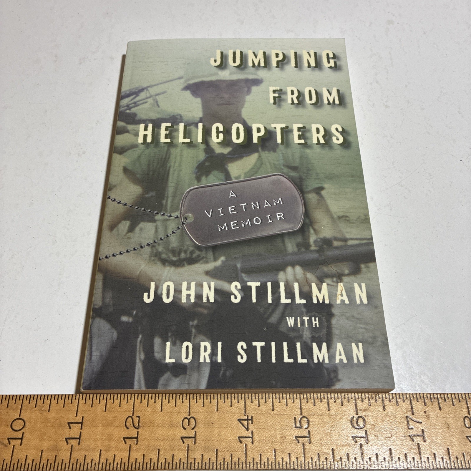 Signed Book Jumping From Helicopters Stillman Memoir Army Airborne Vietnam Books