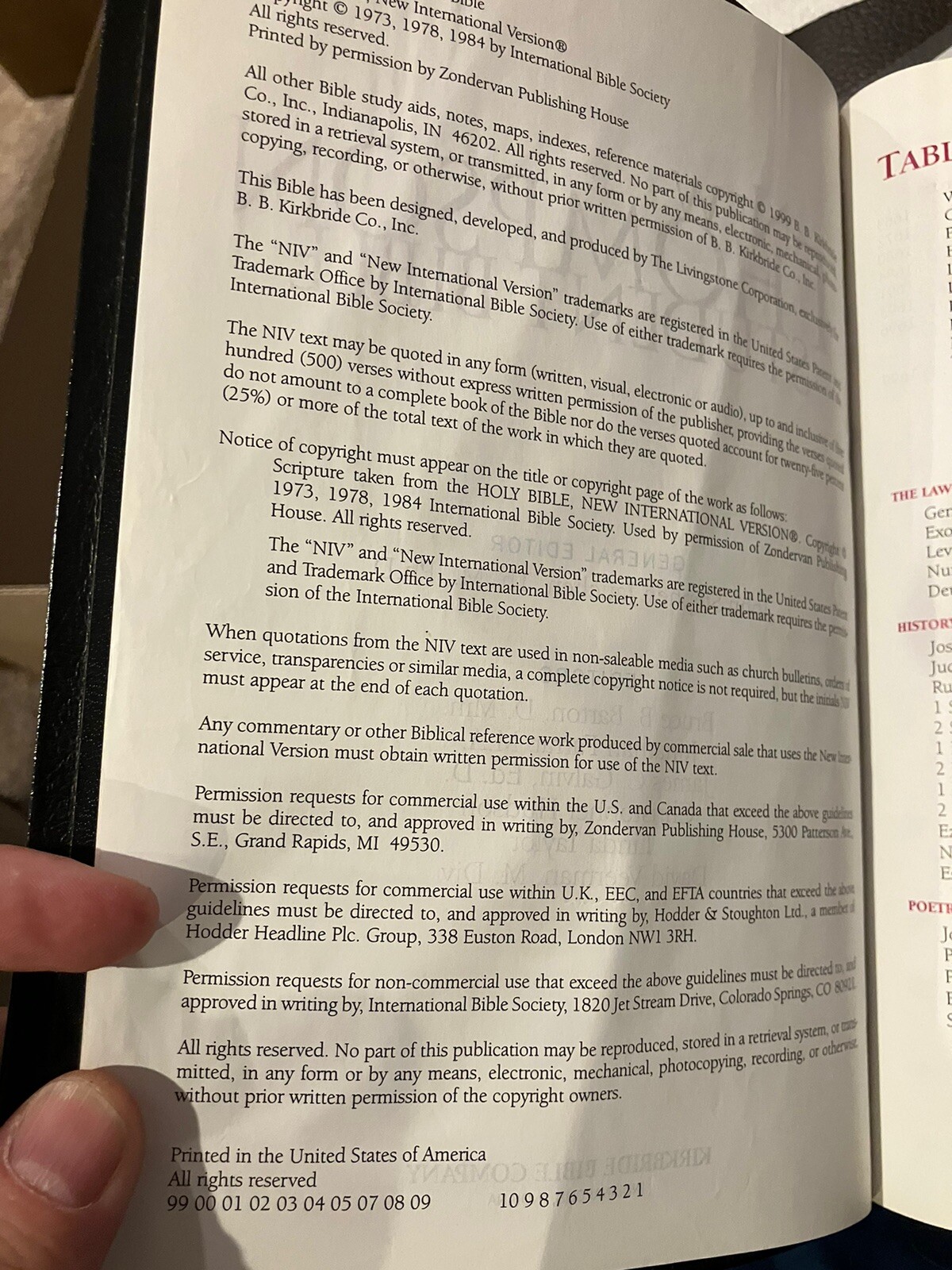 Thompson Student Bible by Thompson Publishing Staff (1999, Leather)