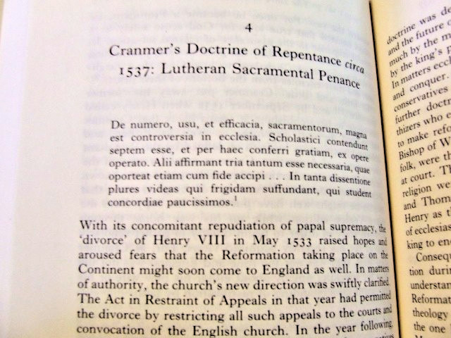 Thomas Cranmer’s Doctrine of Repentance: Renewing the Power to Love Ashley Null