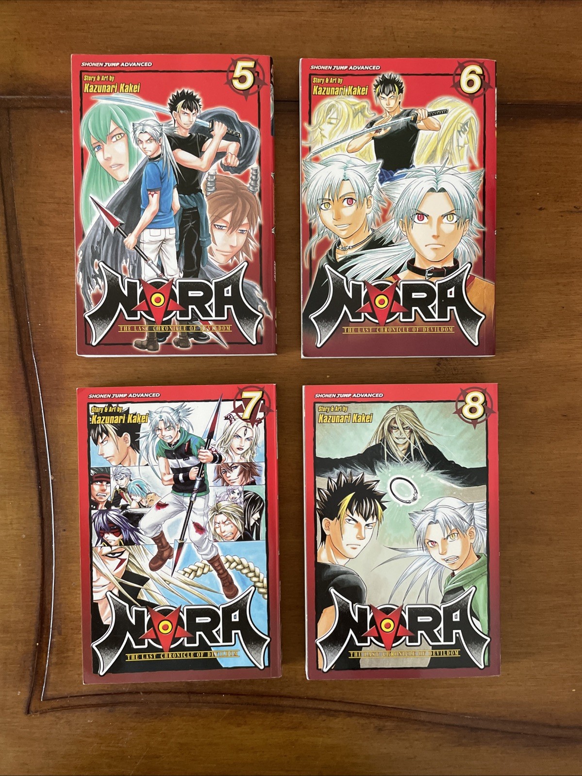 Nora The Last Chronicle of Devildom Complete Vol. 1-8 English Manga Lot Set Viz