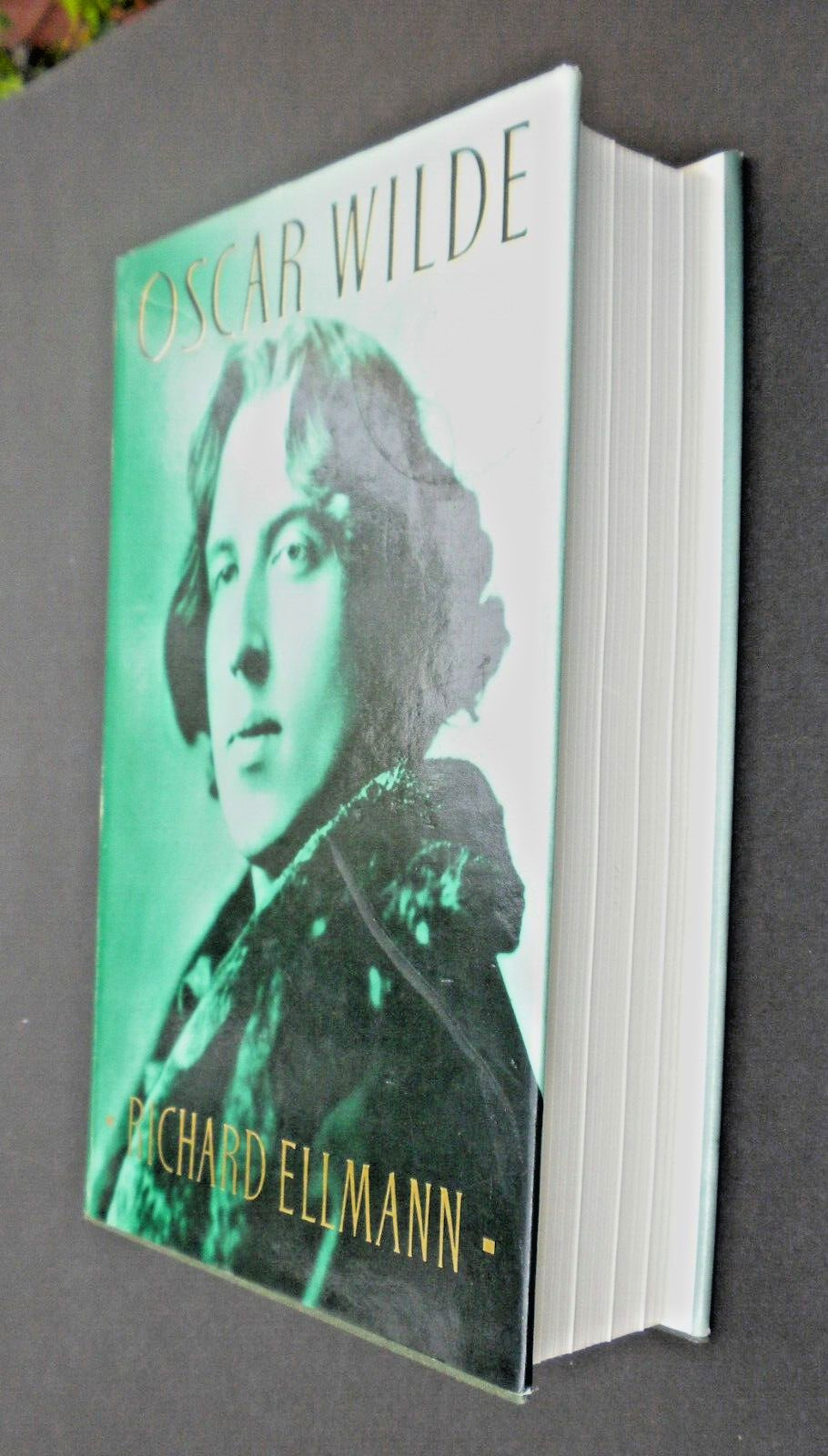 OSCAR WILDE 1988 UK hardcover biography by Richard ELLMANN HCDJ 632 pages
