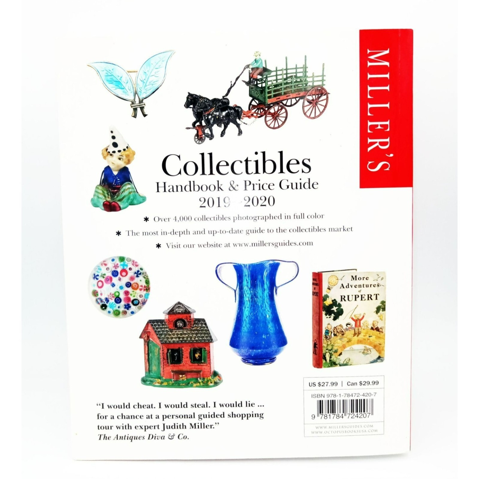 Millers Collectibles Handbook & Price Guide 2019-2020 9.25 x 7.5 Paperback
