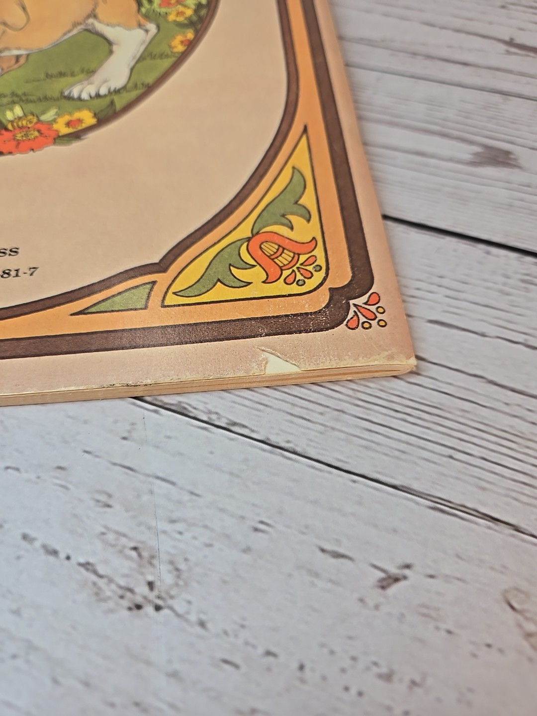 Rita WarnerDogs & Puppies Coloring Album Book Vintage Copyright 1977