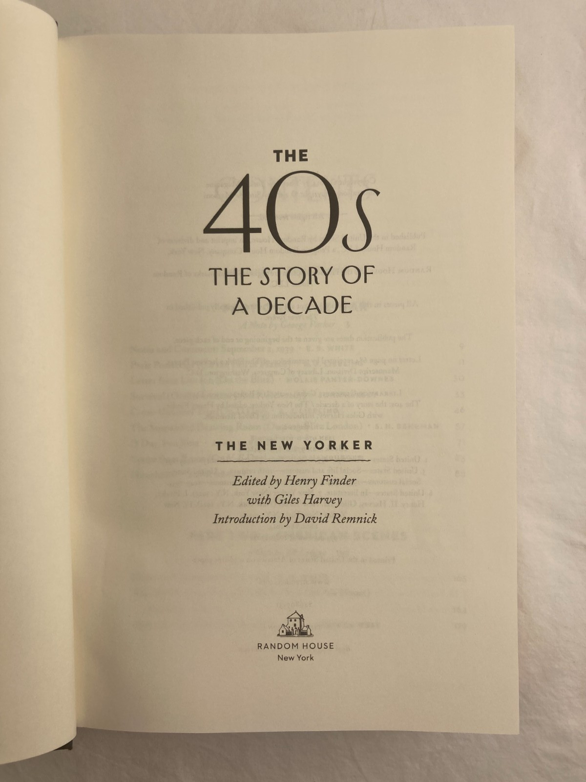 Stories from the New Yorker 6 Books 1940s ’50s ’60s Fiction Profiles Love Poetry