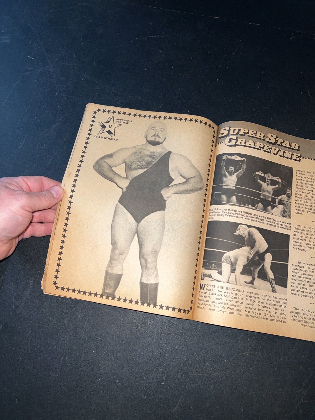Wrestling Super Stars Magazine Winter 1978 Dusty Rhodes Cover AWA WWF NWA