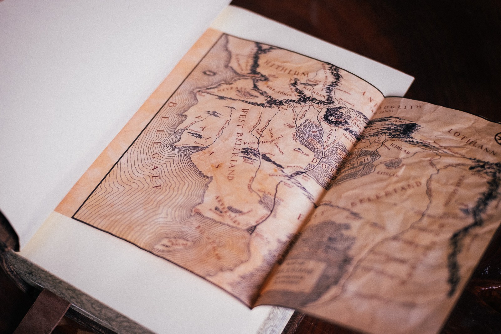 The Silmarillion Leather Bound Handmade Italian Binding