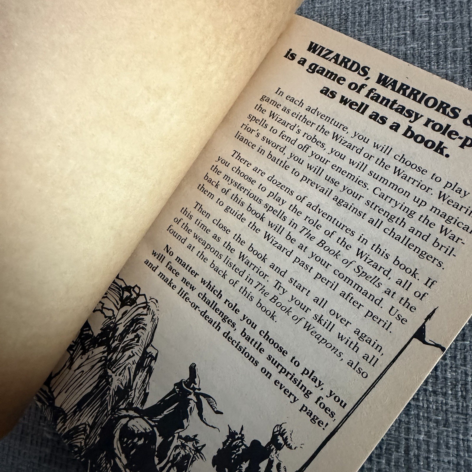 Wizards, Warriors & You #5 The Haunted Castle of Ravencurse Avon 1985 Adventure!