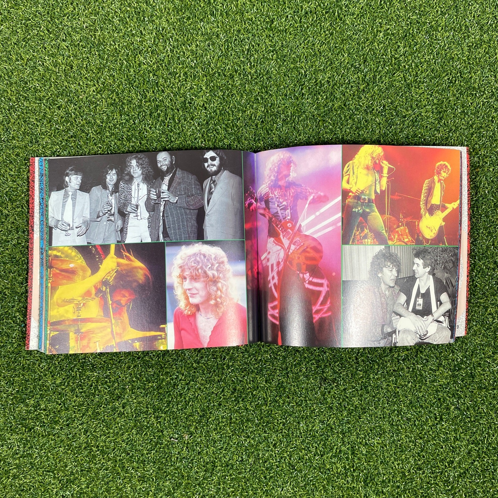LED ZEPPELIN Collectable CD Sz format Book by Chris Welch w/ Color Illustrations