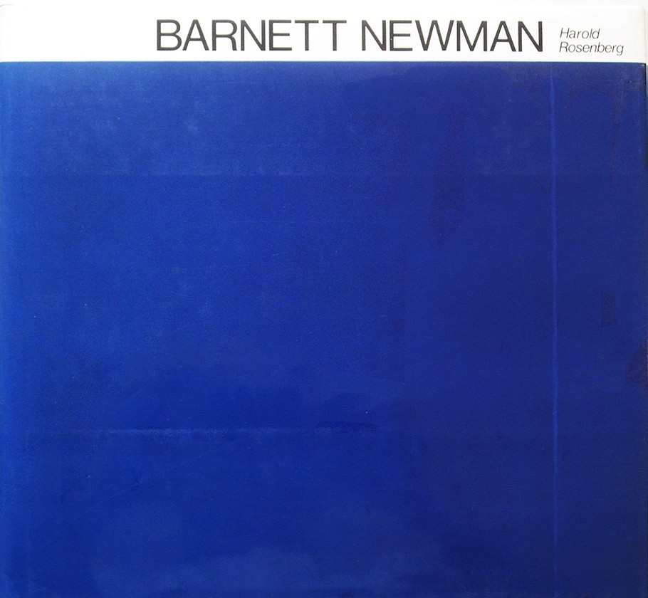 Barnett Newman by Harold Rosenberg Hardcover Art Book