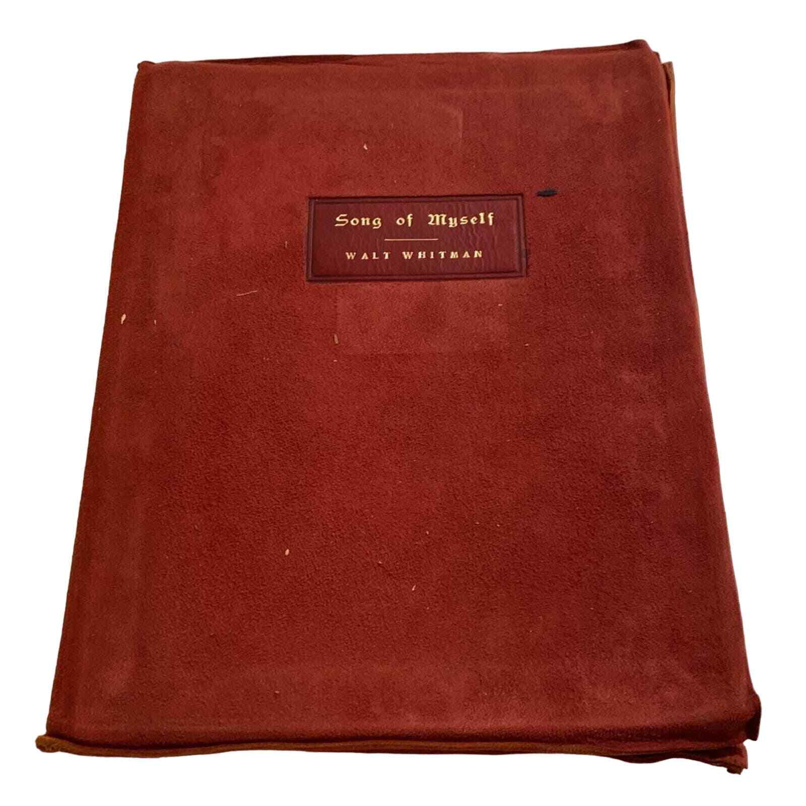 Song of MYSELF WALT WHITMAN roycrofters 1904