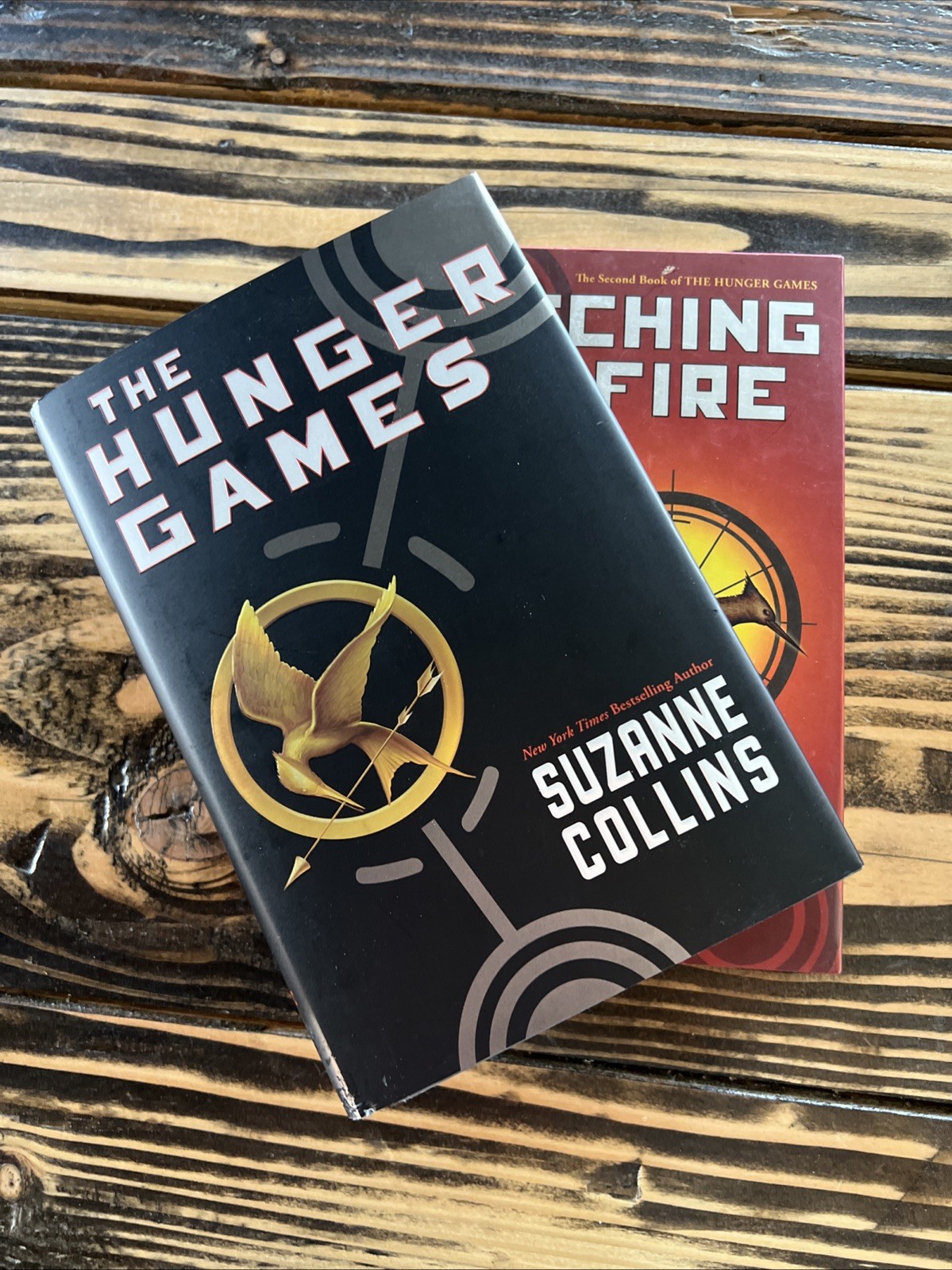 The Hunger Games Trilogy by Suzanne Collins-Books 1 & 2 Hardcover