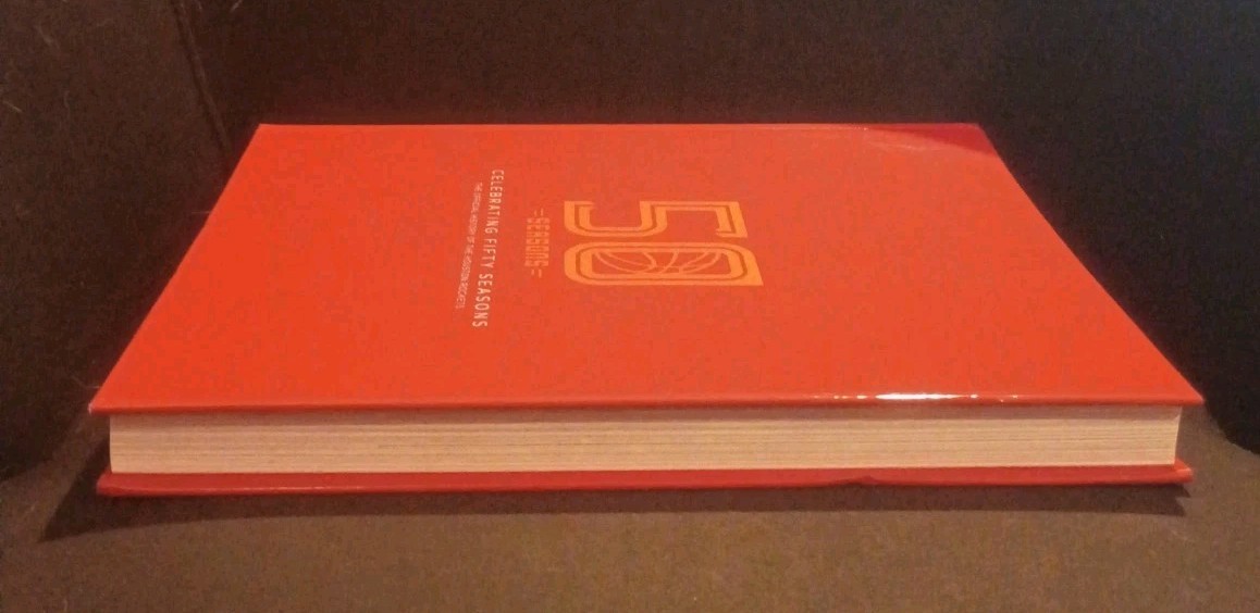 Complete Houston Rockets 50th Anniversary Book Print NBA Hakeem Olajuwon Drexler