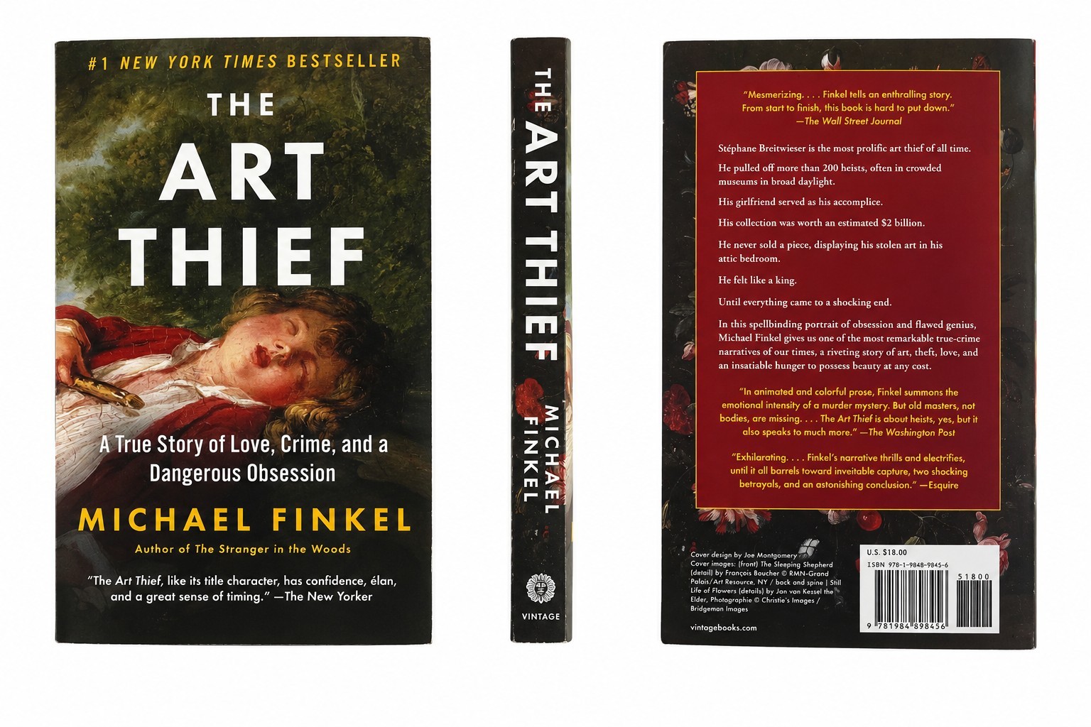The Art Thief by Michael Finkel
