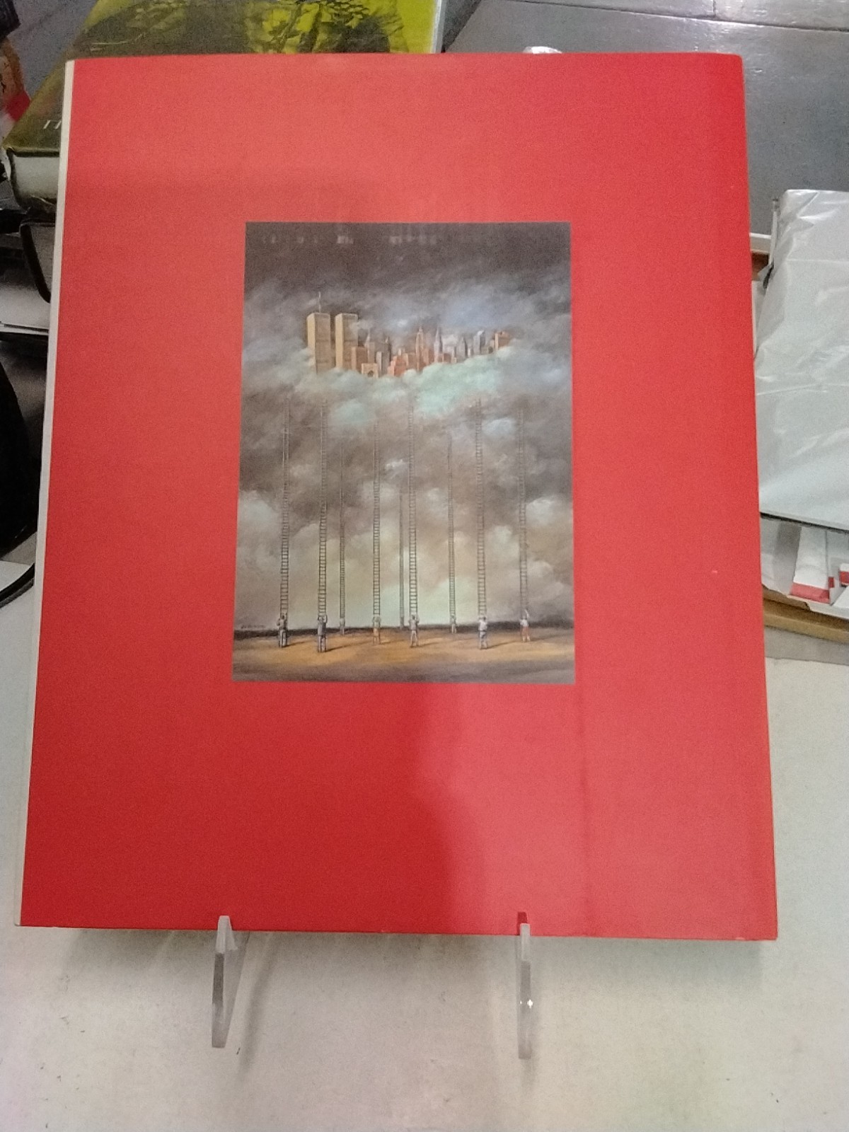 OLBINSKI : REMEMBERING NEW YORK 2001 hcdj 1st English/Polish – Surrealist Art