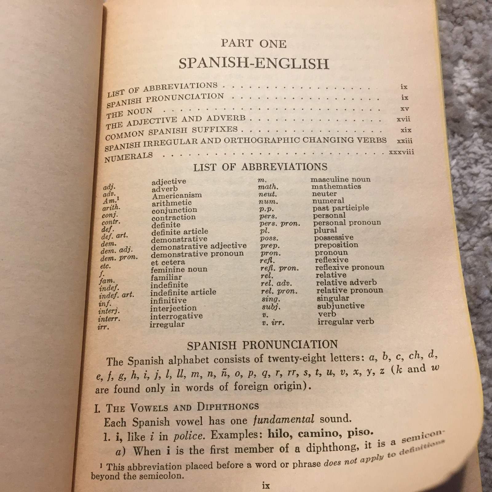 The University Of Chicago Spanish English English Spanish Dictionary Otto F Bond