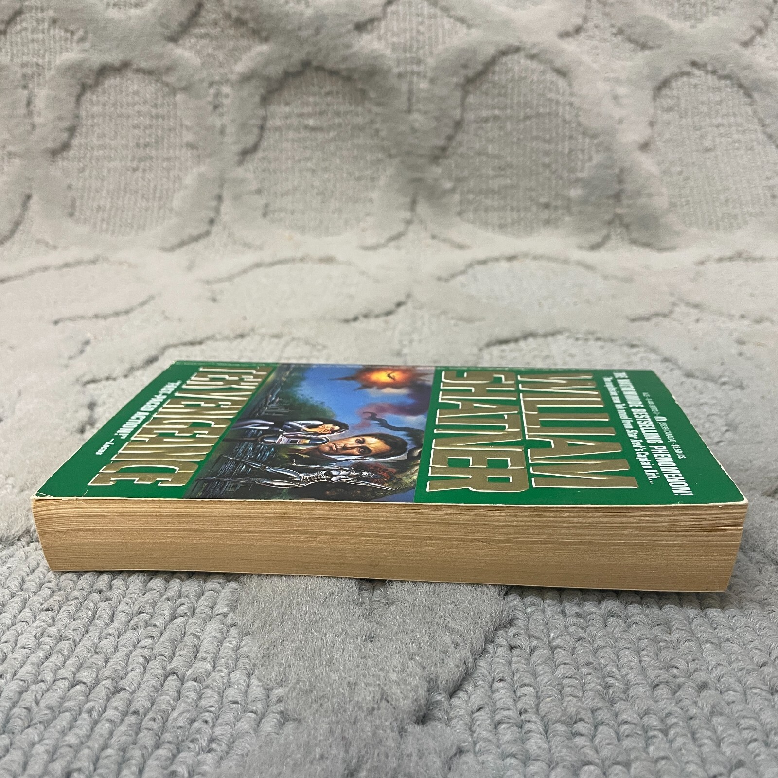 Tek Vengeance Science Fiction Paperback Book by William Shatner 1993