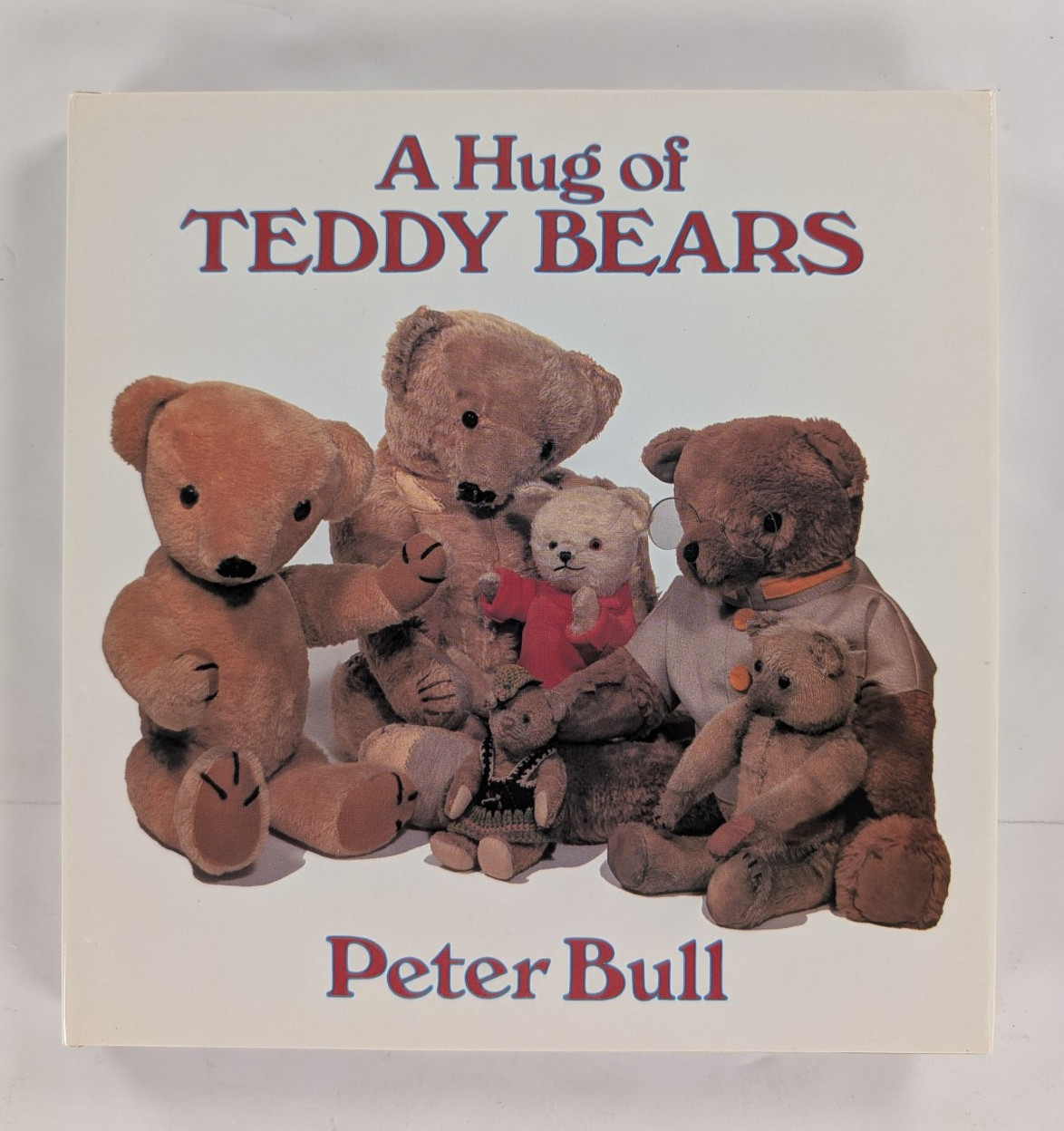 Vintage A Hug of Teddy Bears Hardcover Book 1984 Hobbies Illustrated Peter Bull