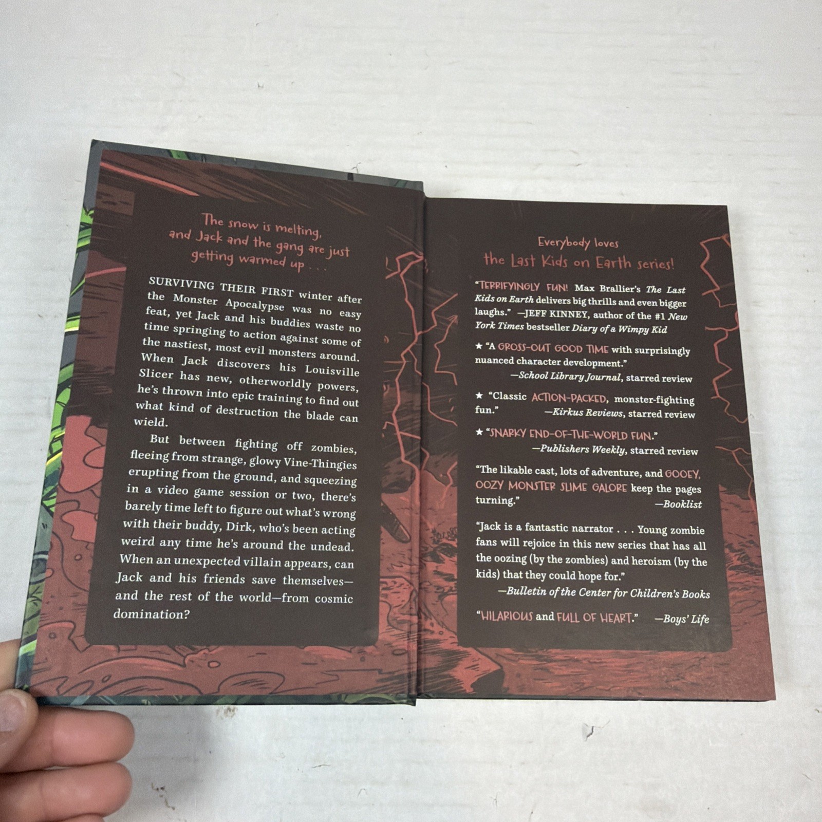 The Last Kids on Earth and the Midnight Blade – Hardcover – VERY GOOD